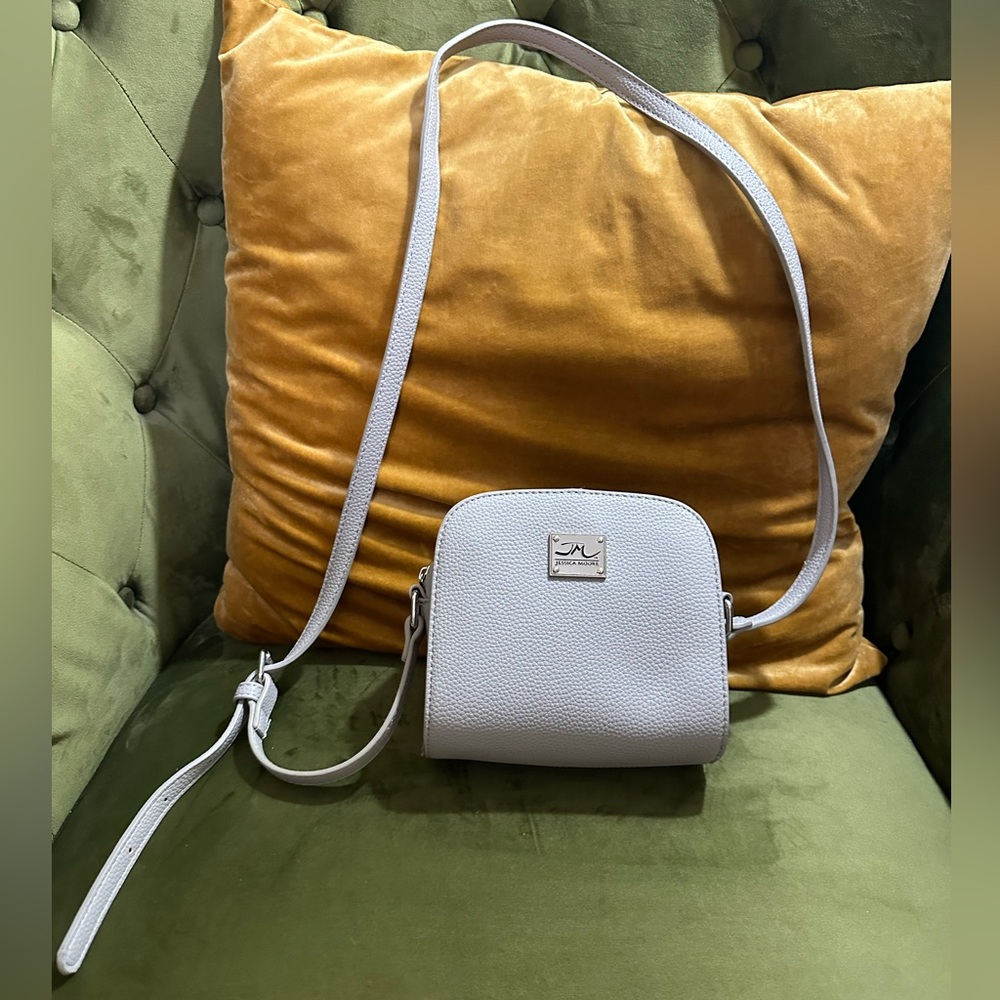 Jessica Moore Light Grey Crossbody